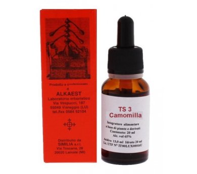 CAMOMILLA TS 03 ( Chamomilla reculita Rausc.) 20 ml