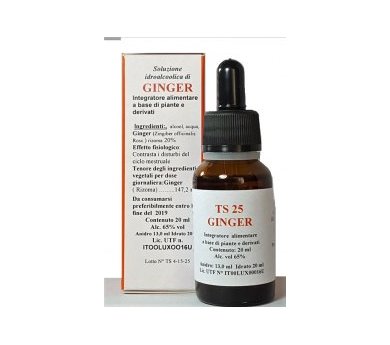 GINGER (Zingiber officinalis Rosc.). 20 ml TS 25